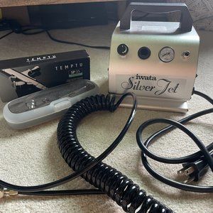 Temptu SP-35 Airbrush Gun / Iwata Silver Jet Compressor
